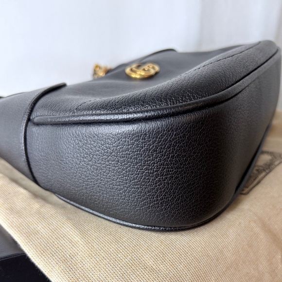GUCCI small Aphrodite shoulder bag black leather - Picture 5 of 15